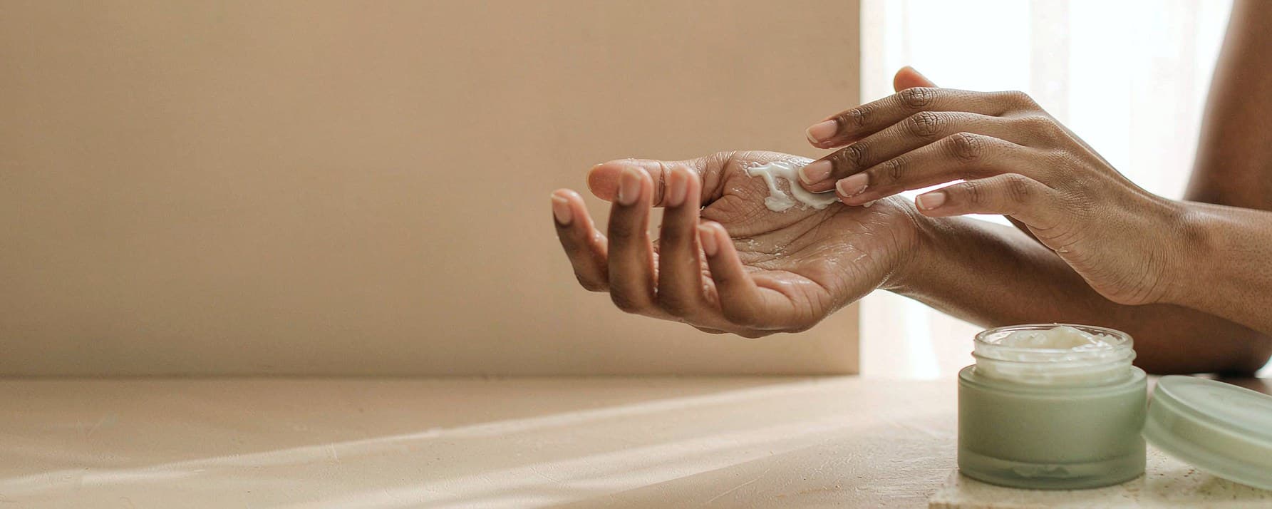 Hands care concept image